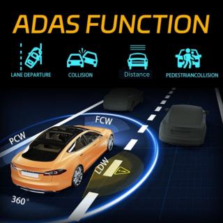 4G Fleet Dash Camera with CMS Support  (with AI ADAS and DMS)