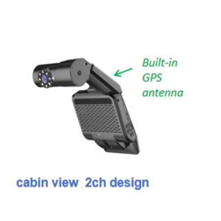 2CH  Dual Lens 4G Dash Camera - Supports CMS