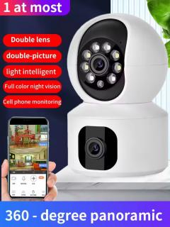 Dual Lens Nanny Wifi IP Camera - CamView